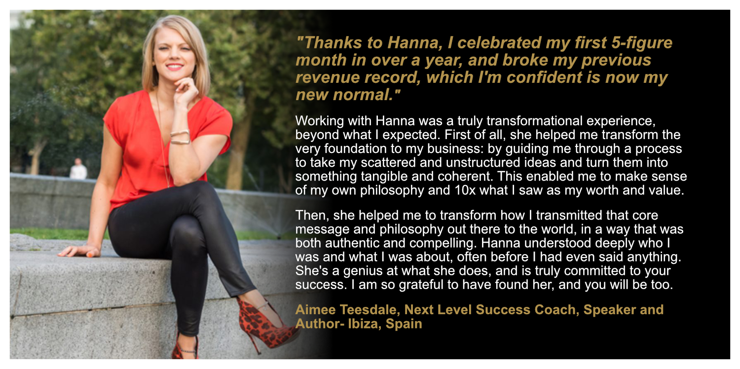 AIMEE TESTIMONIAL
